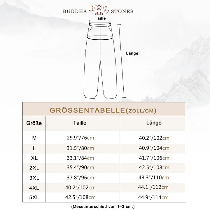 Pantalones de Algodón para Hombre con Cordón Ajustable y Bolsillos