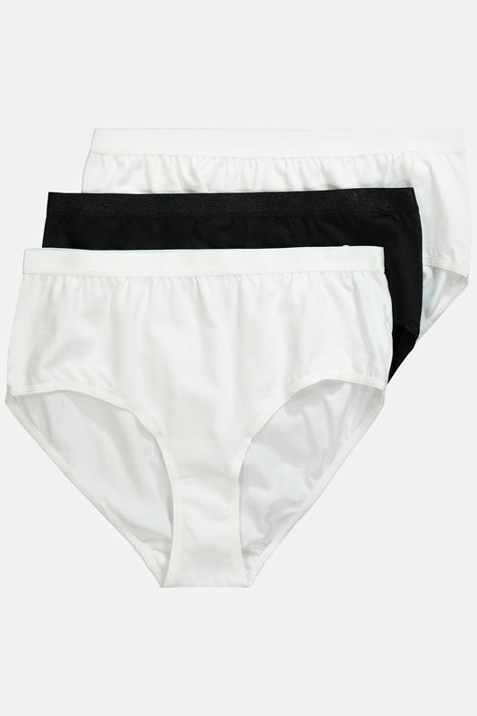 Coral |  Braguitas ajustadas - paquete de 3