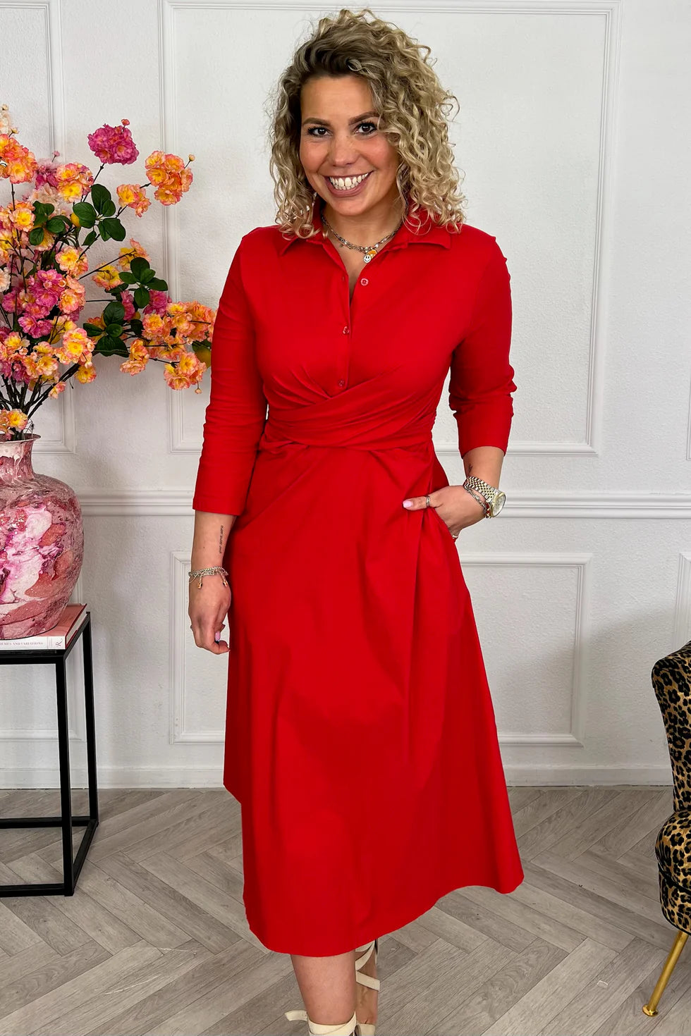 Sofía | Vestido Viaje Perfect Strik - Rojo