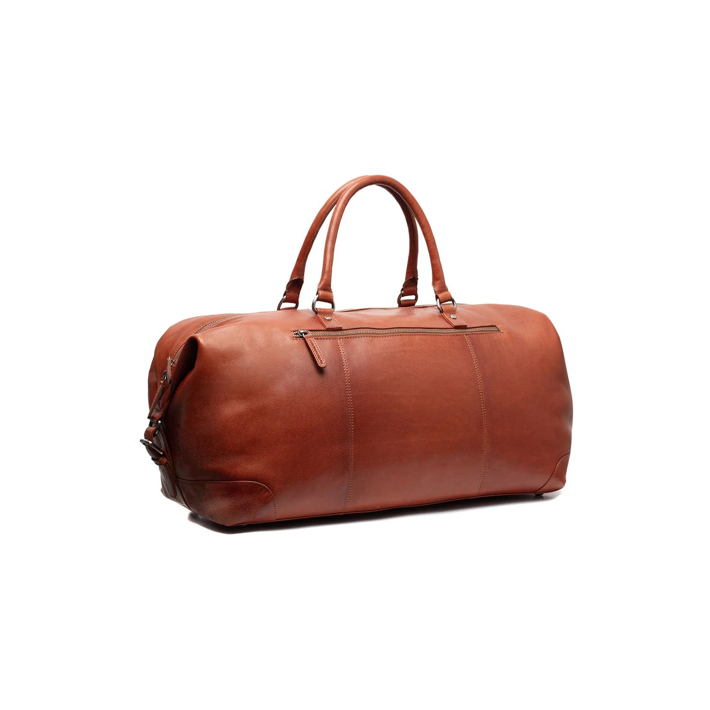 Alfred | Bolso de viaje de cuero Cognac Cavoli