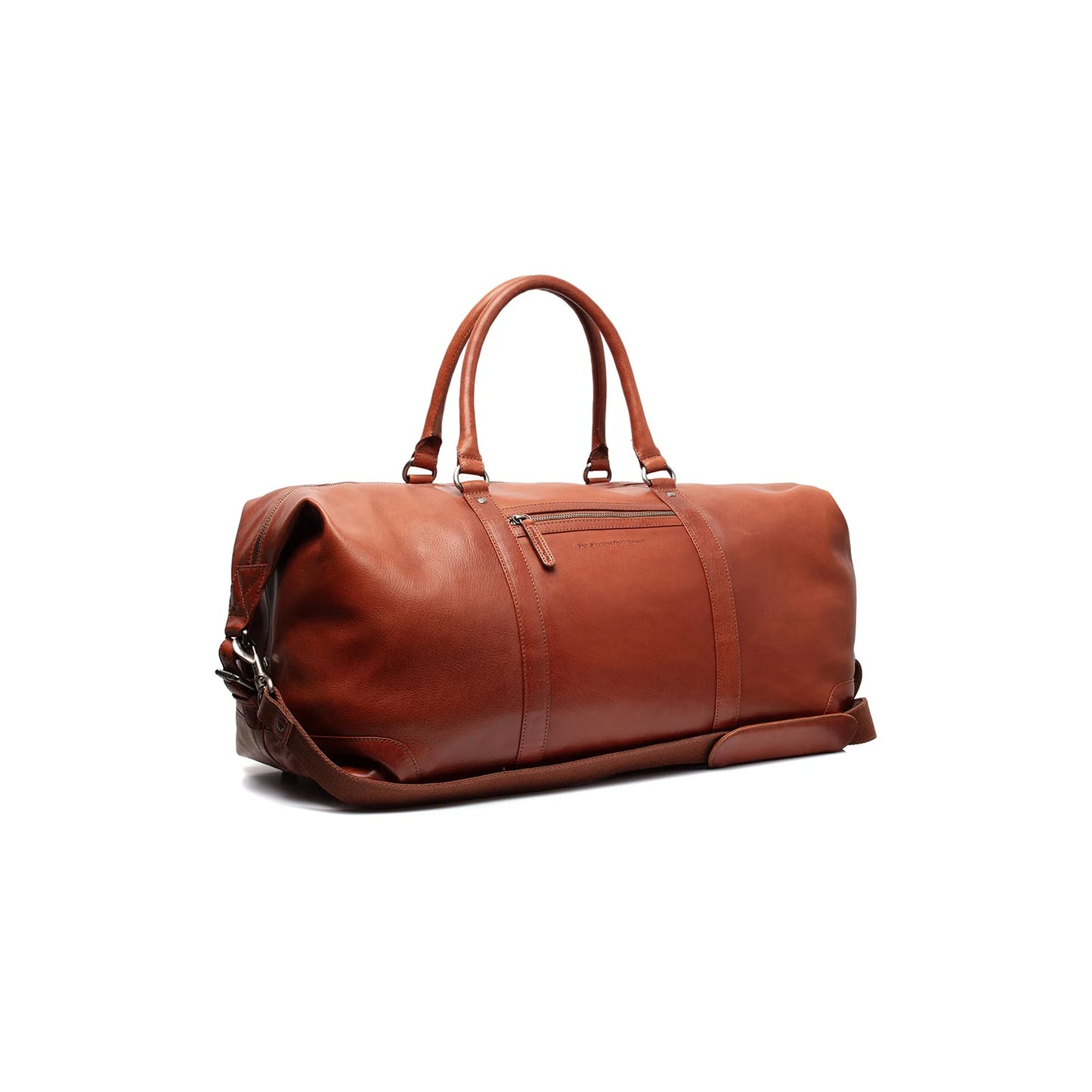 Alfred | Bolso de viaje de cuero Cognac Cavoli