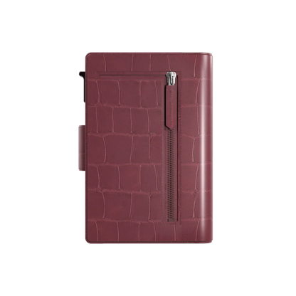 Sandro | Tarjetero Plus Croco Burdeos